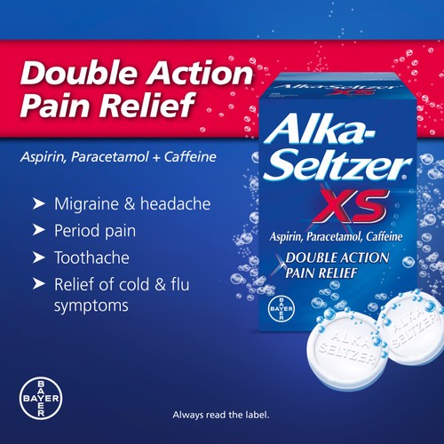 Alka Seltzer Extra Strong Pain Relief Tablets