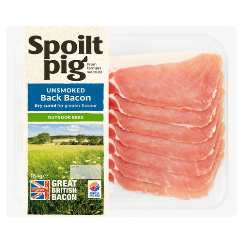 Spoiltpig British Unsmoked Dry Cured Back Bacon