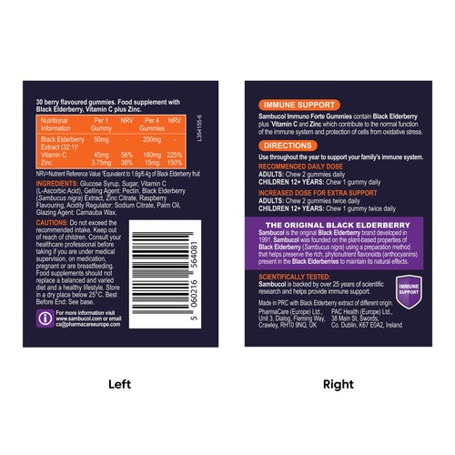 Sambucol Immuno Forte Gummies