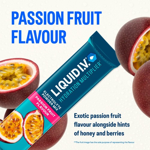 LIQUID IV Hydration Passion Fruit Electrolytes