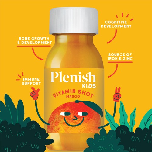 Plenish Kids Mango Shot Multipack