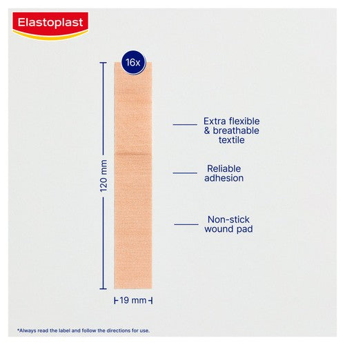 Elastoplast Finger Strips Extra Fleixble Plasters 16s