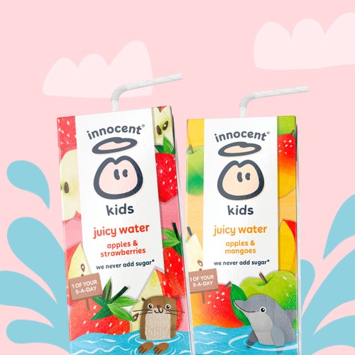 Innocent Kids Juicy Water Apples & Mangoes
