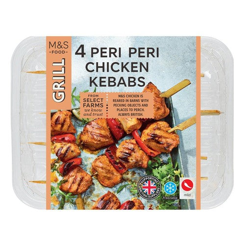 M&S Peri Peri Diced Chicken Breast Kebab