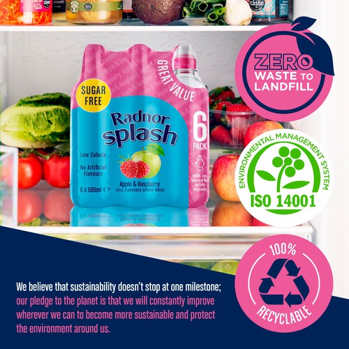 Radnor Splash Apple & Raspberry Flavoured Water
