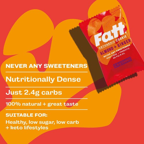 Fatt Almond & Ginger Ketogenic Cookie