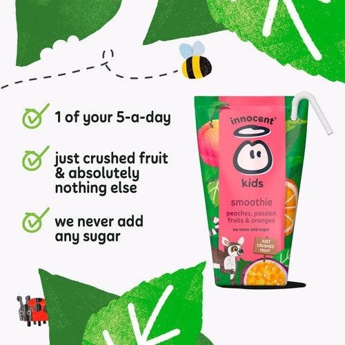 Innocent Kids Peaches, Passion Fruits & Oranges Smoothies