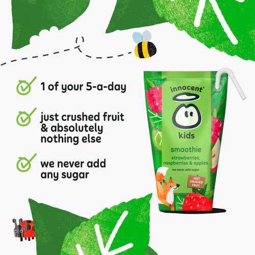 Innocent Kids Strawberries, Raspberries & Apples Smoothies