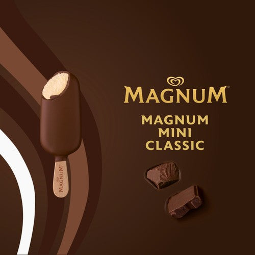 Magnum Mini Classic Ice Cream Sticks 6 x 55ml