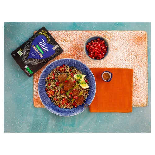 Tilda Microwave Wholegrain Basmati & Wild Rice