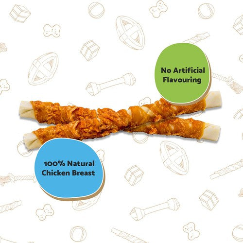 Good Boy Chewy Twists with Chicken Dog Treats