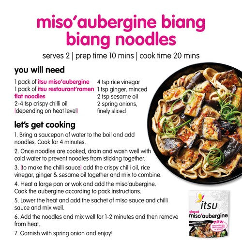 itsu glazed miso aubergine