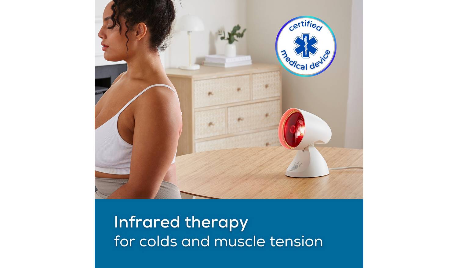 Beurer Infrared Heat IL35 Therapy Lamp - White