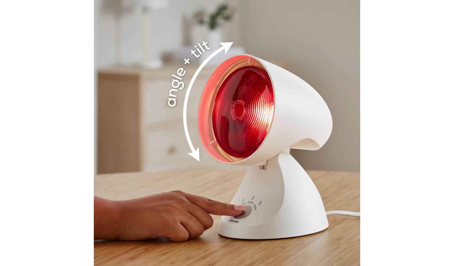 Beurer Infrared Heat IL35 Therapy Lamp - White