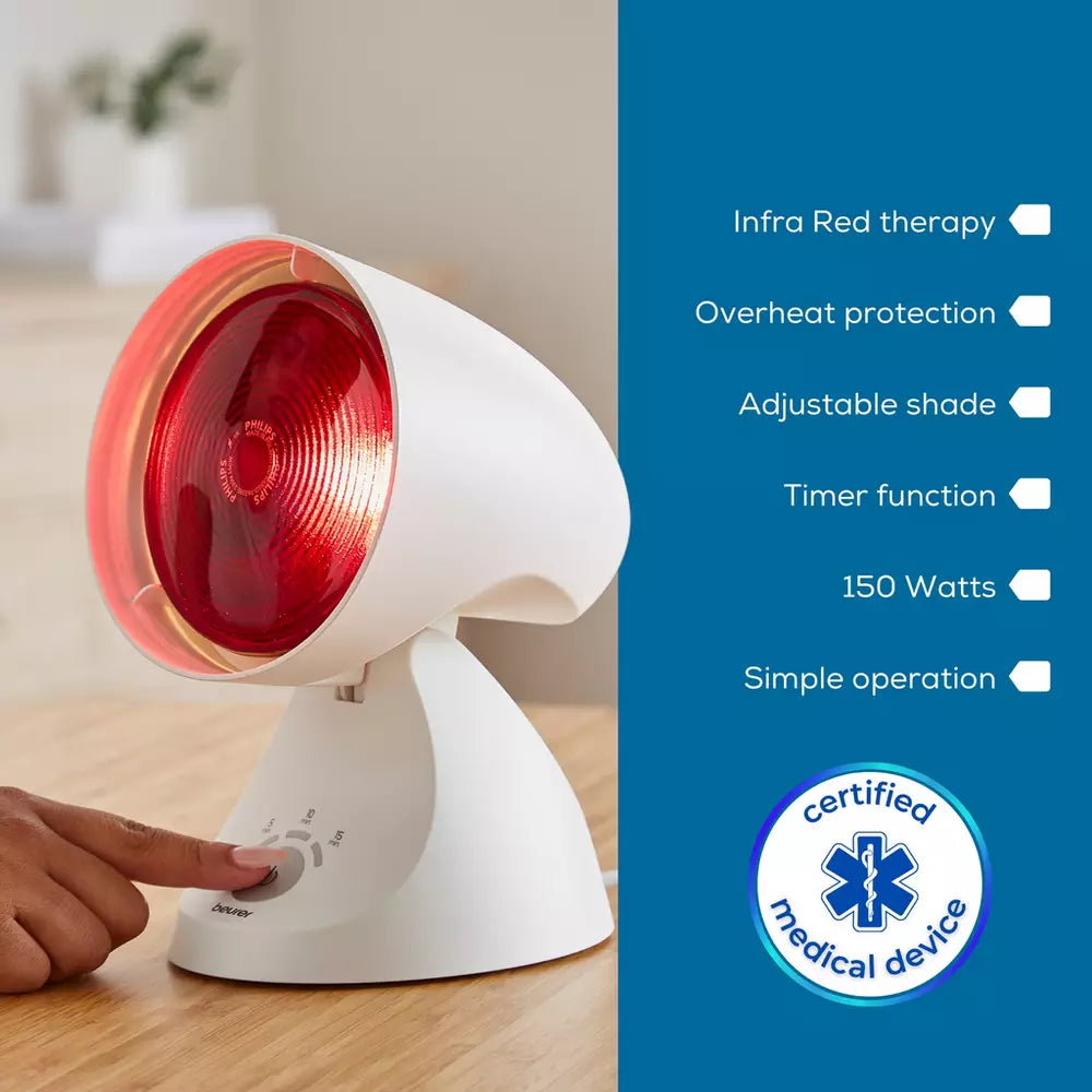 Beurer Infrared Heat IL35 Therapy Lamp - White