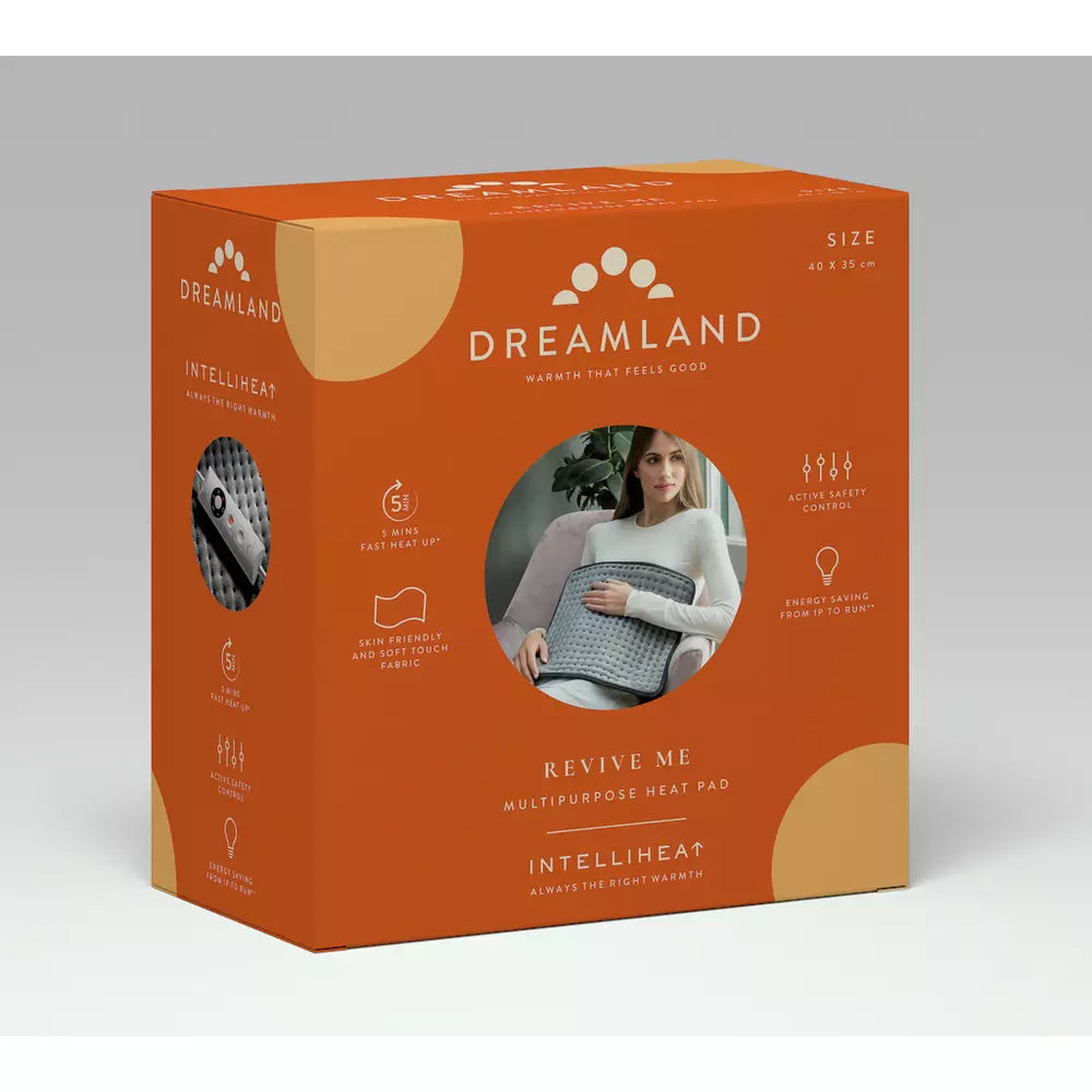 Dreamland Intelliheat Heat Pad - Grey