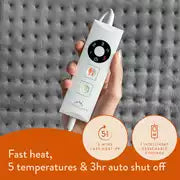 Dreamland Intelliheat Heat Pad - Grey