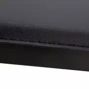 Argos Home Lido Glass Black Dining Table & 4 Black Chairs