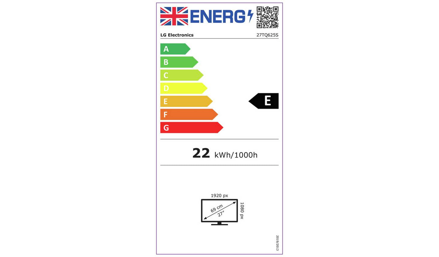 LG 27 Inch 27TQ625SPZ Smart FHD IPS LED TV
