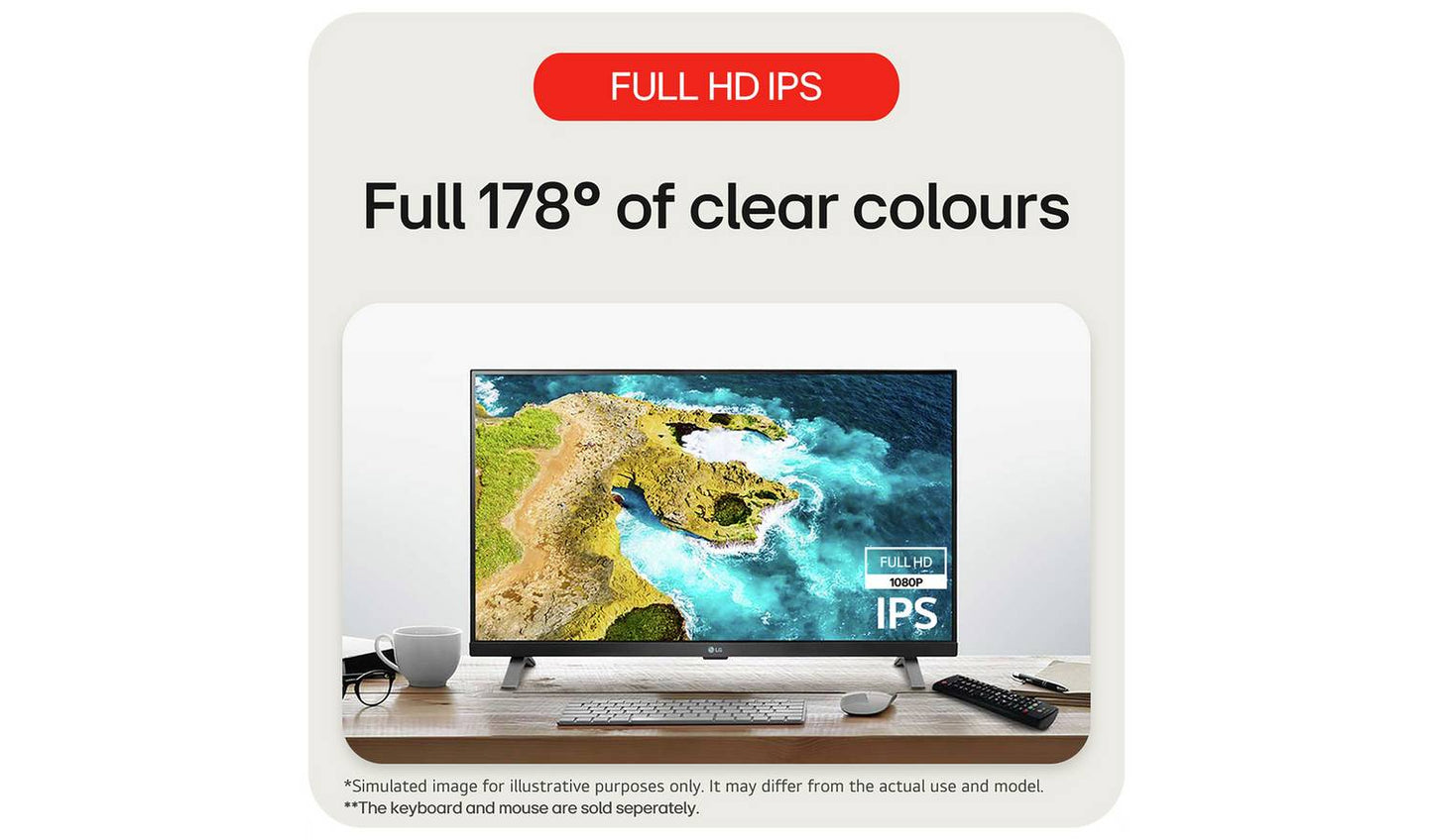 LG 27 Inch 27TQ625SPZ Smart FHD IPS LED TV