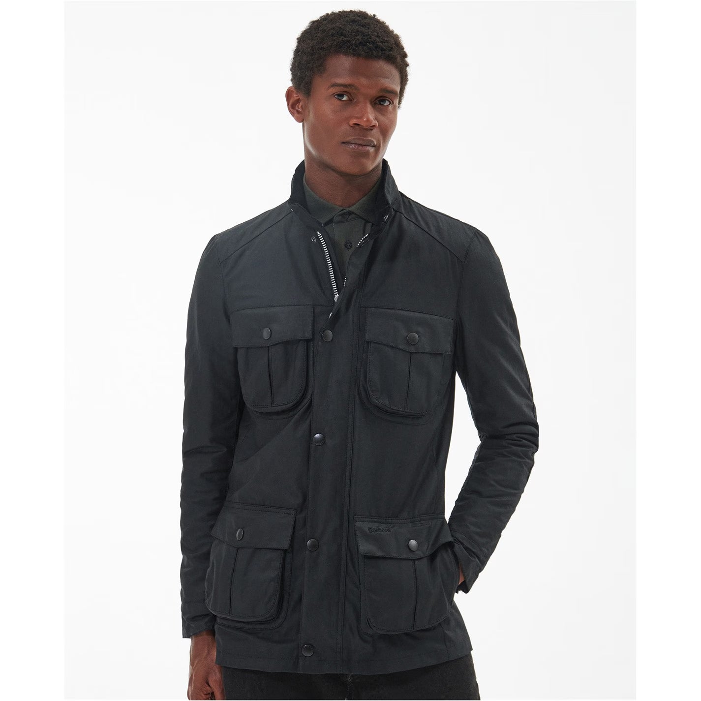 Barbour Men's Corbridge Water Resistant Waxed Tailored Fit Wax Jacket