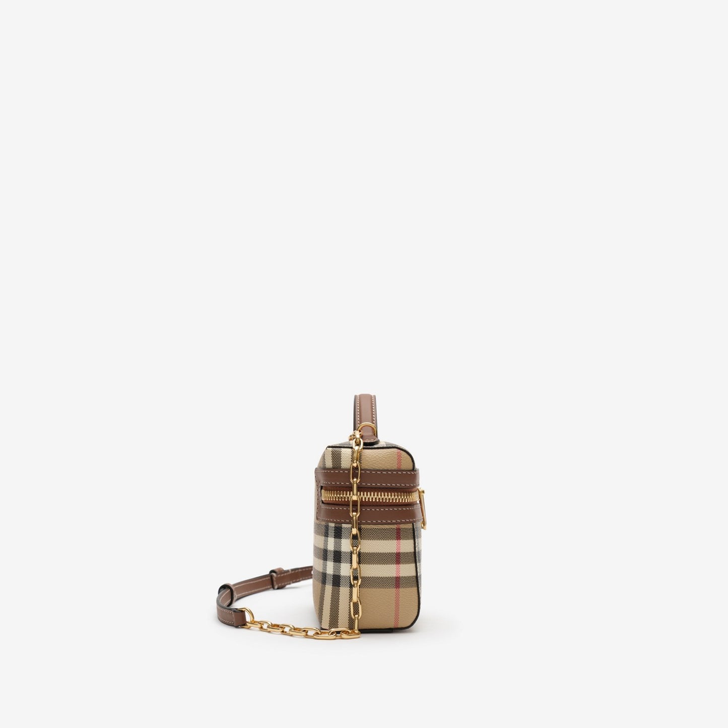 Mini Check Vanity Bag