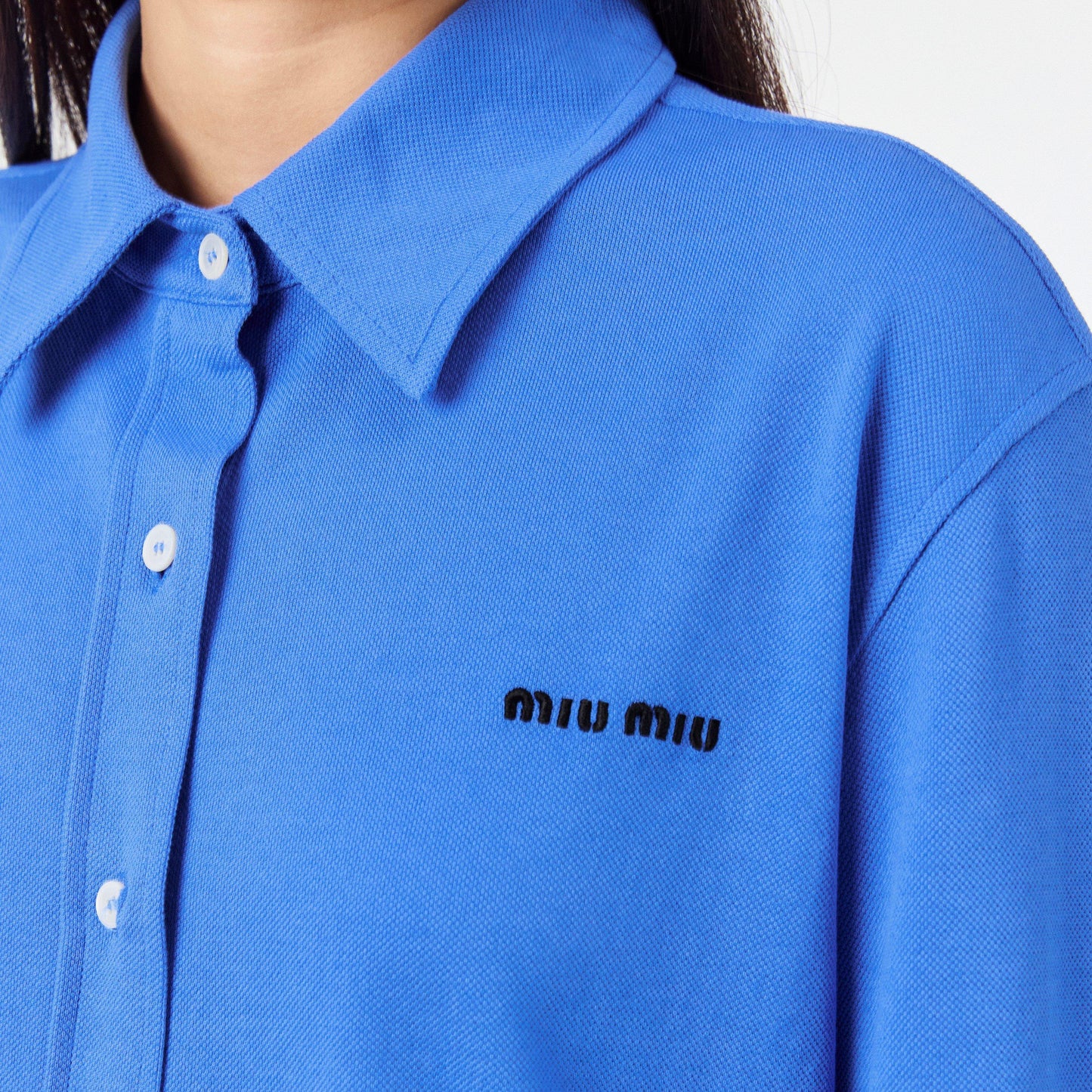 Miu Miu Women's Long Sleeve Polo Shirt