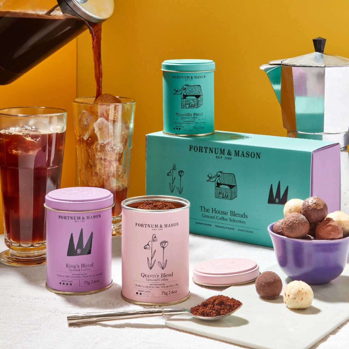 The House Blends Ground Coffee Selection