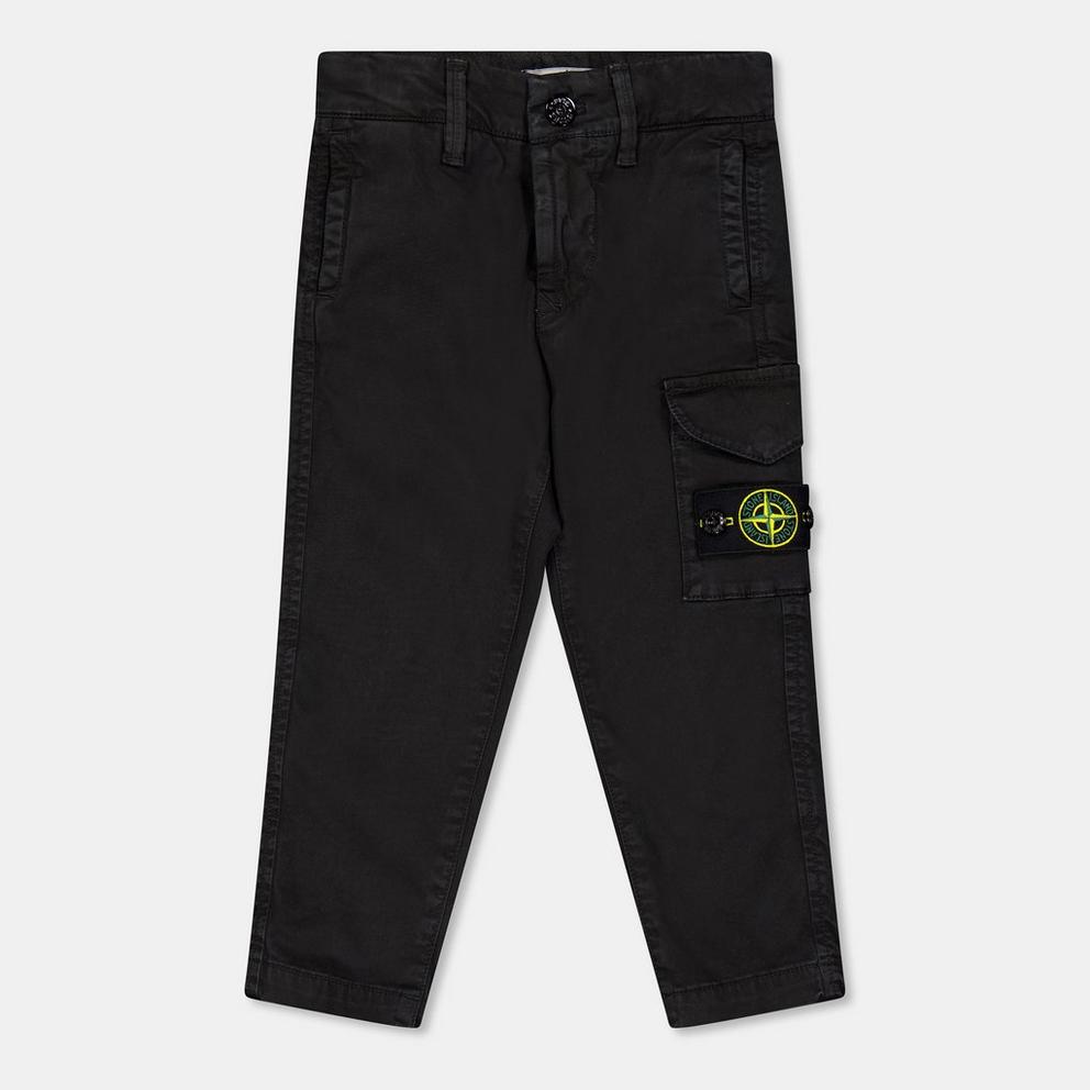Stone Island Twill Cargo Trousers Juniors