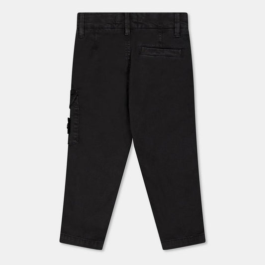 Stone Island Twill Cargo Trousers Juniors