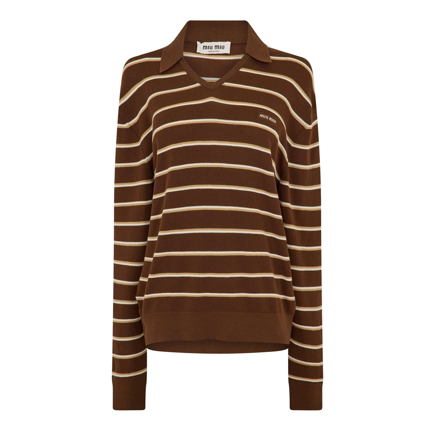 Miu Miu Women's Long Sleeve Polo Shirt