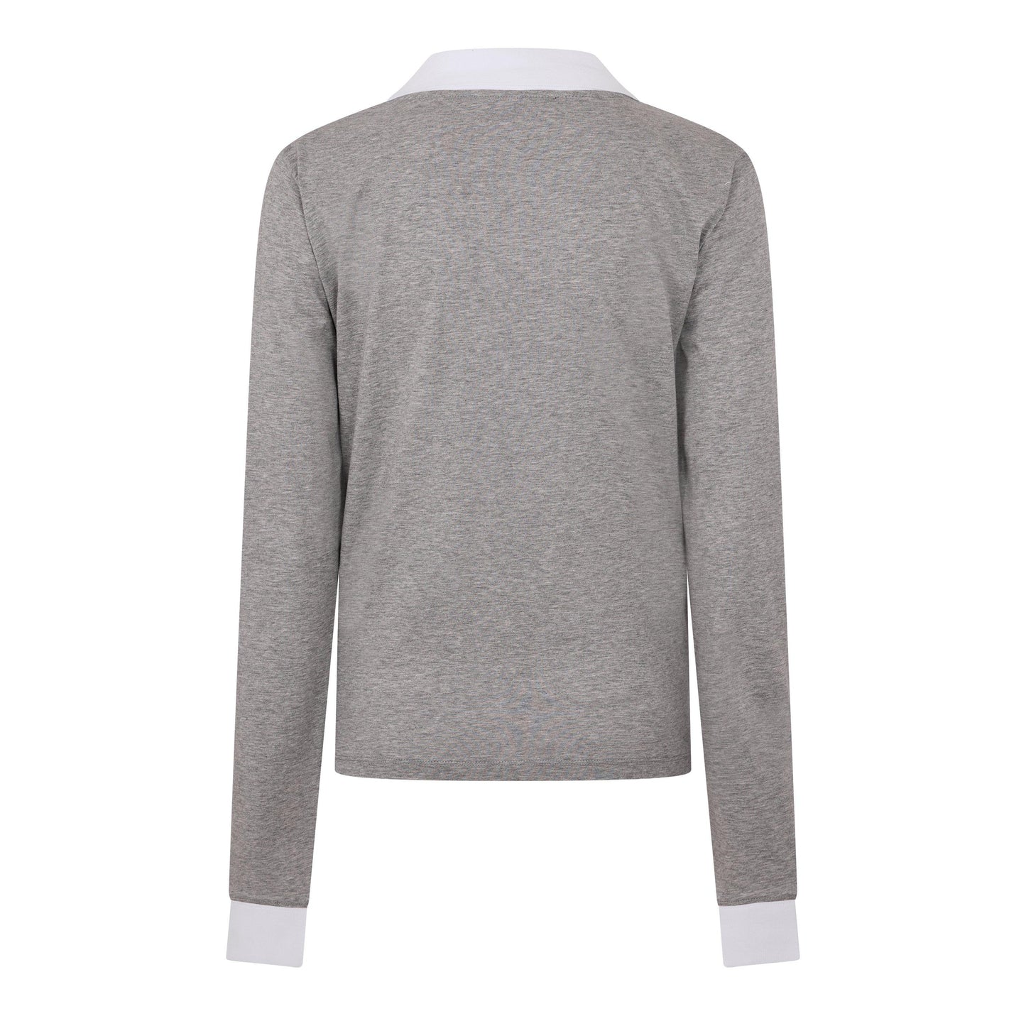 Miu Miu Women's Jersey Top Knitted Long Sleeve Polo Shirt