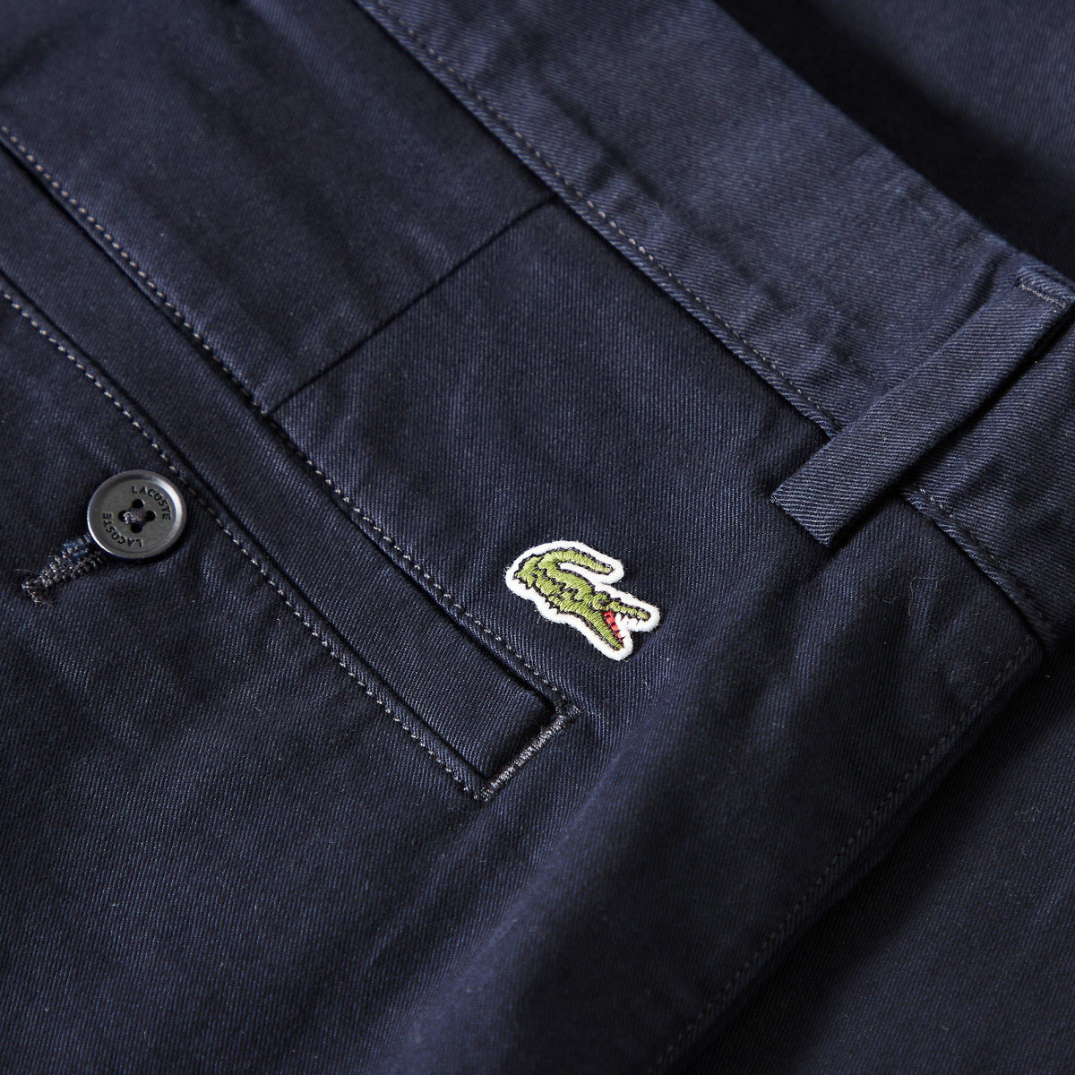 Lacoste Men's Cotton Slim Chinos