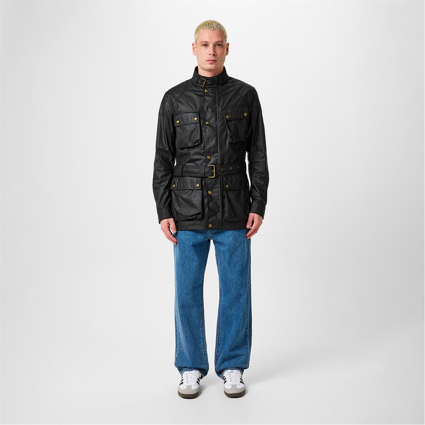 Men's Trialmaster Water and Wind Resistant Waxed Cotton Long Sleeve Wax Jacket