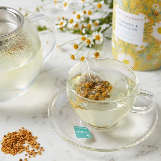 Camomile & Bee Pollen Infusion, 30 Silky Bags, 60g
