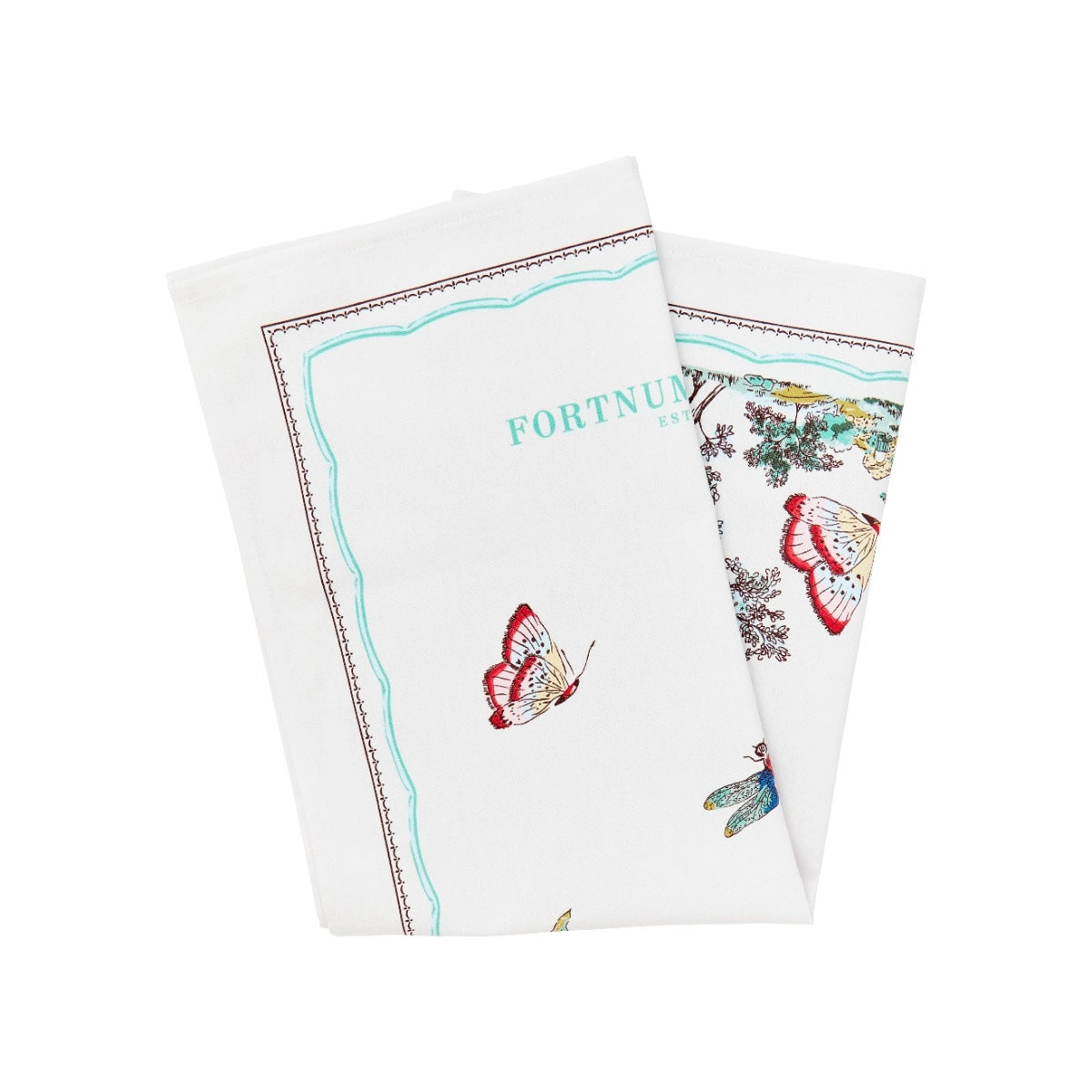 Fortnum's Wild Garden Tea Towel