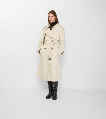 Long Gabardine Fitzrovia Trench Coat