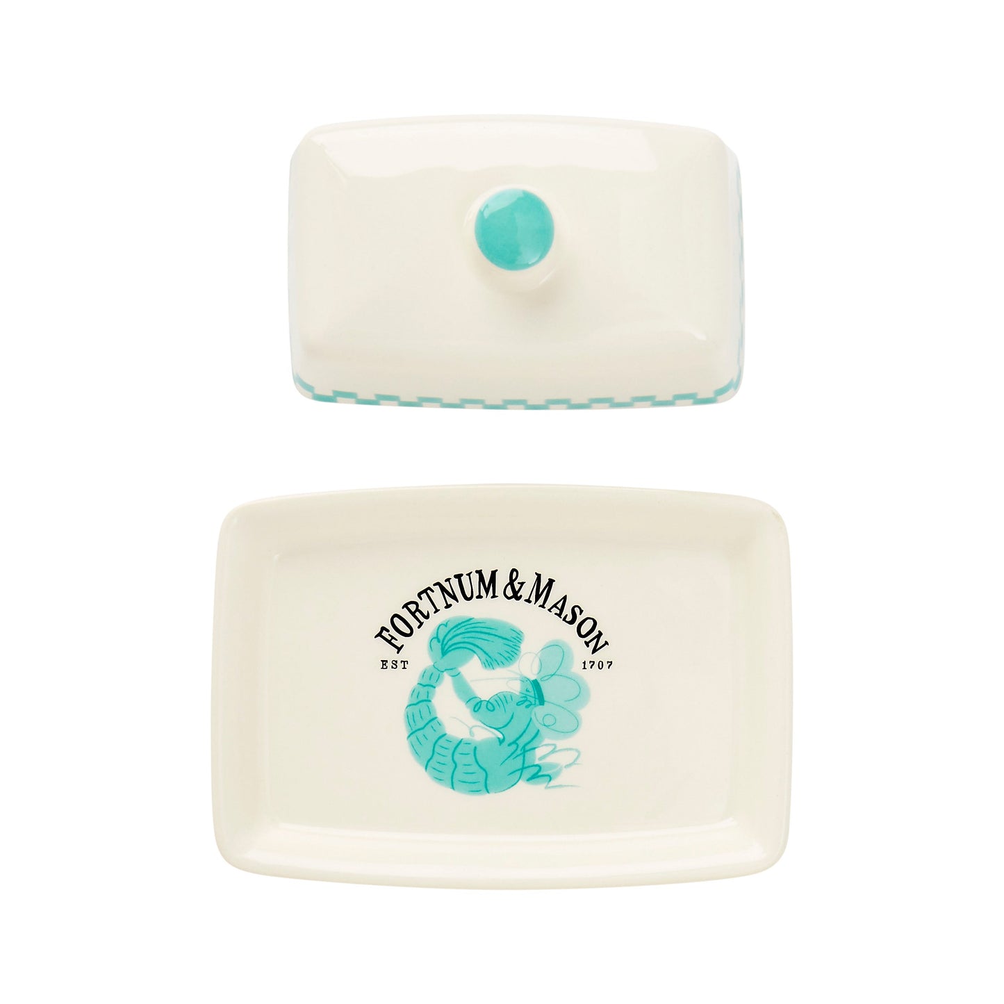 Fortnum's Kitchen Covered Butter Dish