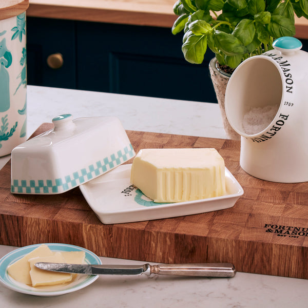 Fortnum's Kitchen Covered Butter Dish