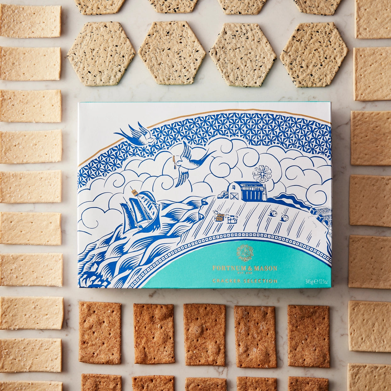 Savoury Biscuit Selection, 345g