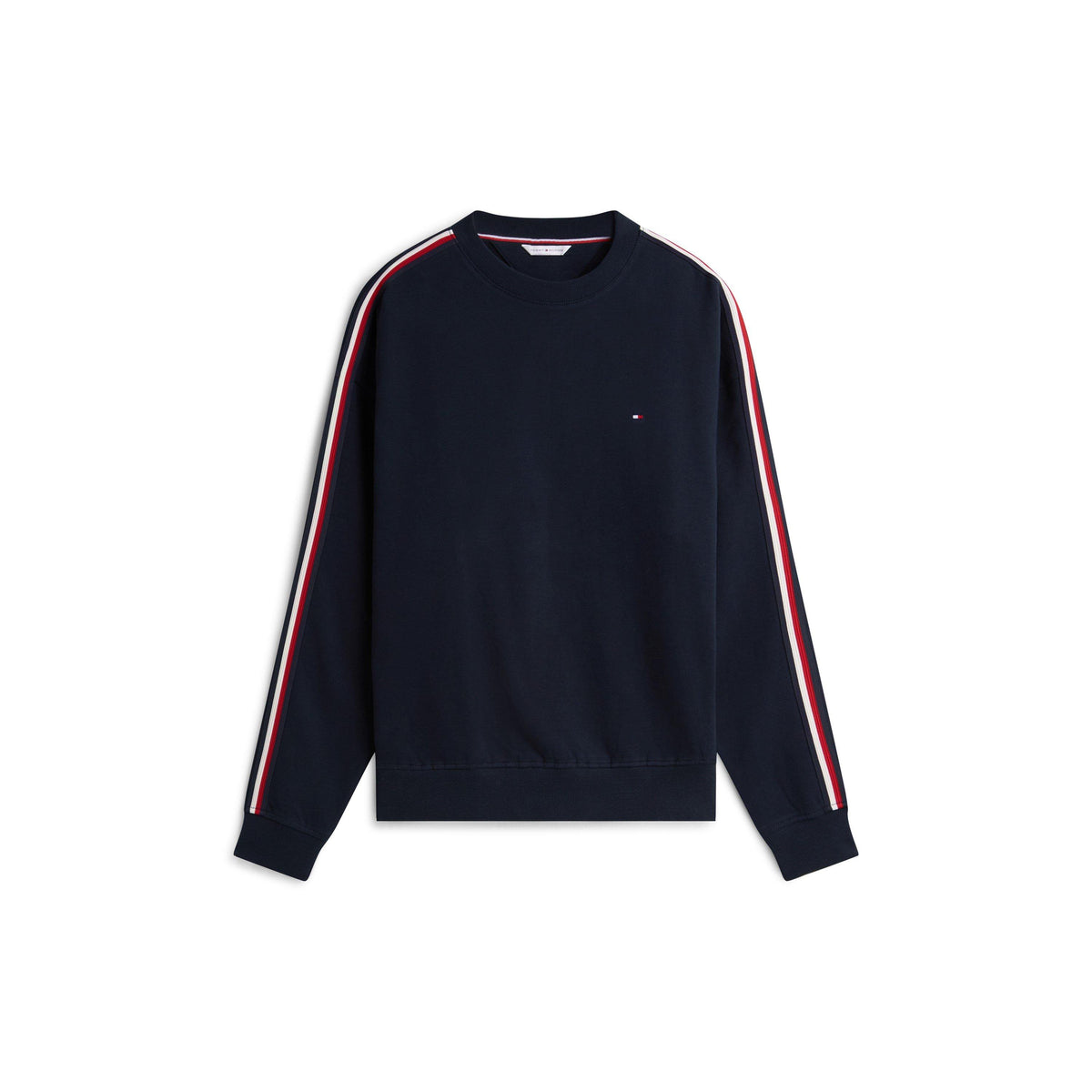 Tommy Hilfiger Mens Global Stripe Sweatshirt
