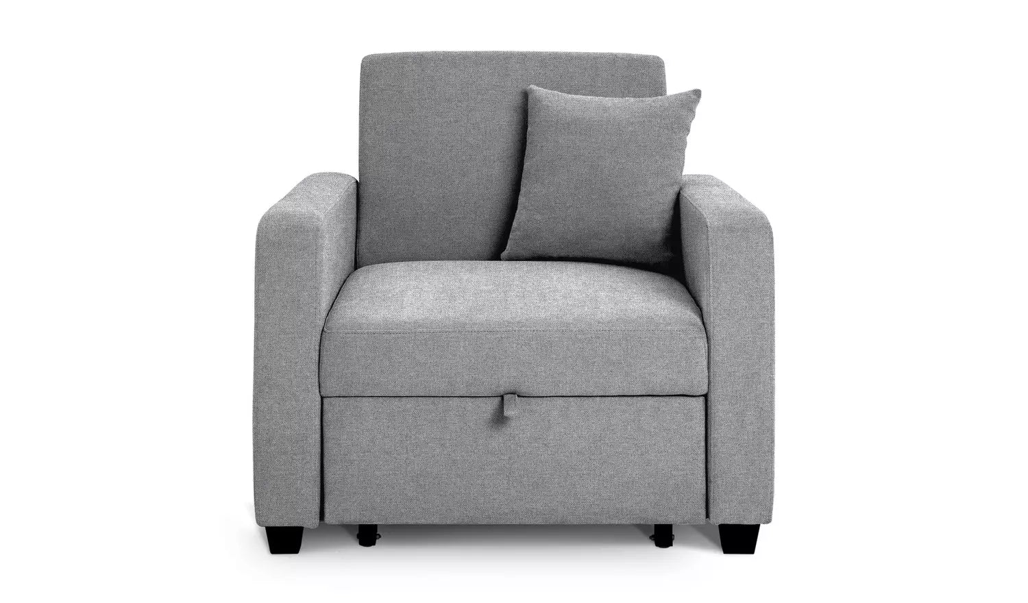 Habitat Reagan Single Fabric Chairbed - Grey