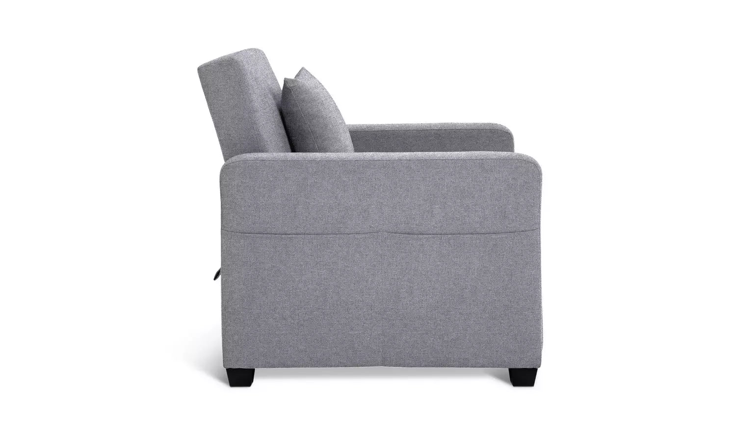 Habitat Reagan Single Fabric Chairbed - Grey