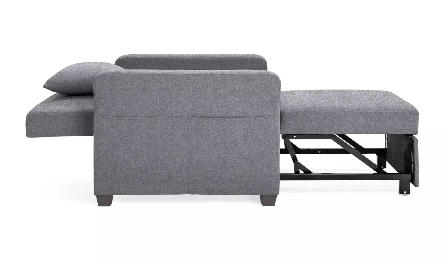 Habitat Reagan Single Fabric Chairbed - Grey