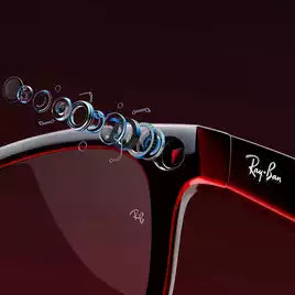 Ray-Ban Meta Wayfarer - Matte Black, Polar Gradient Graphite