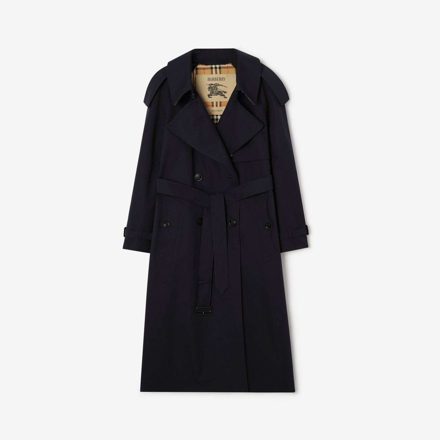 Long Gabardine Fitzrovia Trench Coat