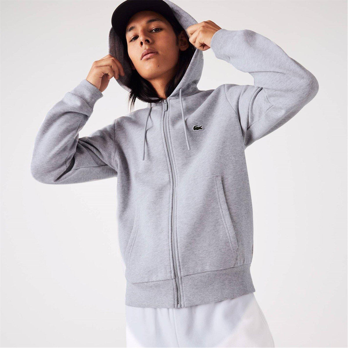 Lacoste Men's Basic Full-Zip Hoodie