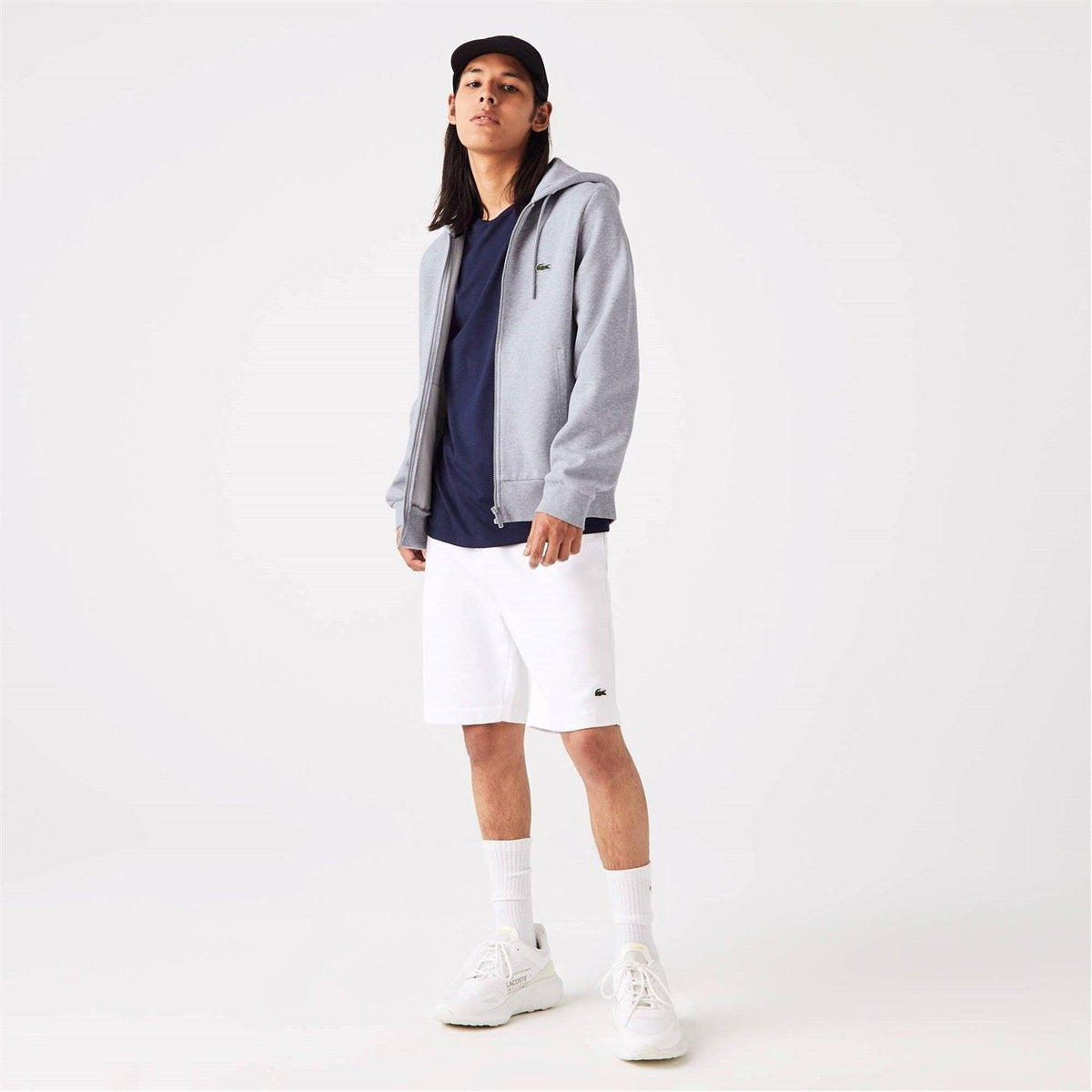 Lacoste Men's Basic Full-Zip Hoodie