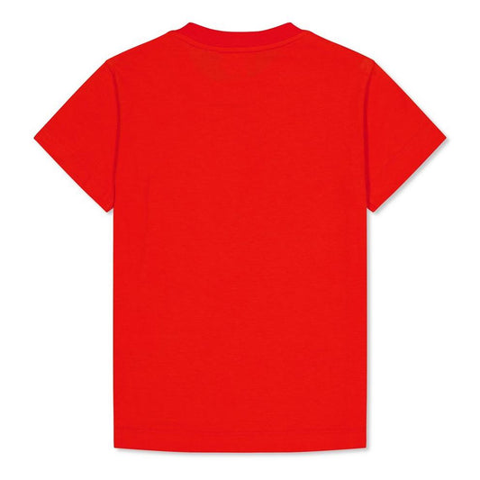 Fendi Cotton Ff Logo T-Shirt Juniors
