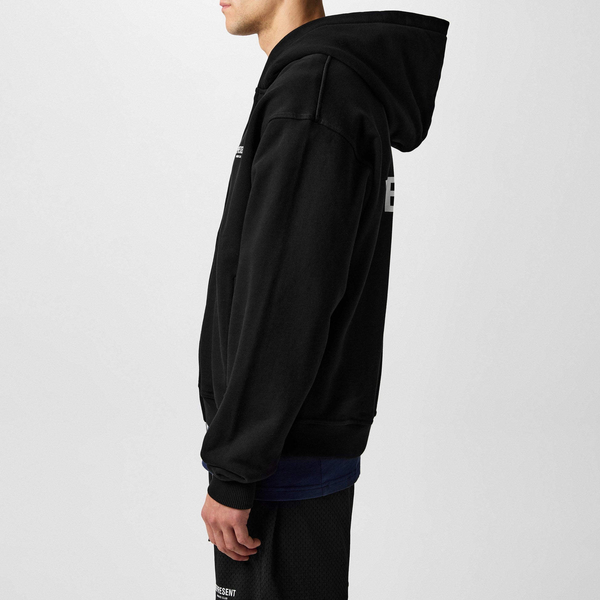Represent Men's Rep Owners Club Zipped Hoodie, Bold Logo